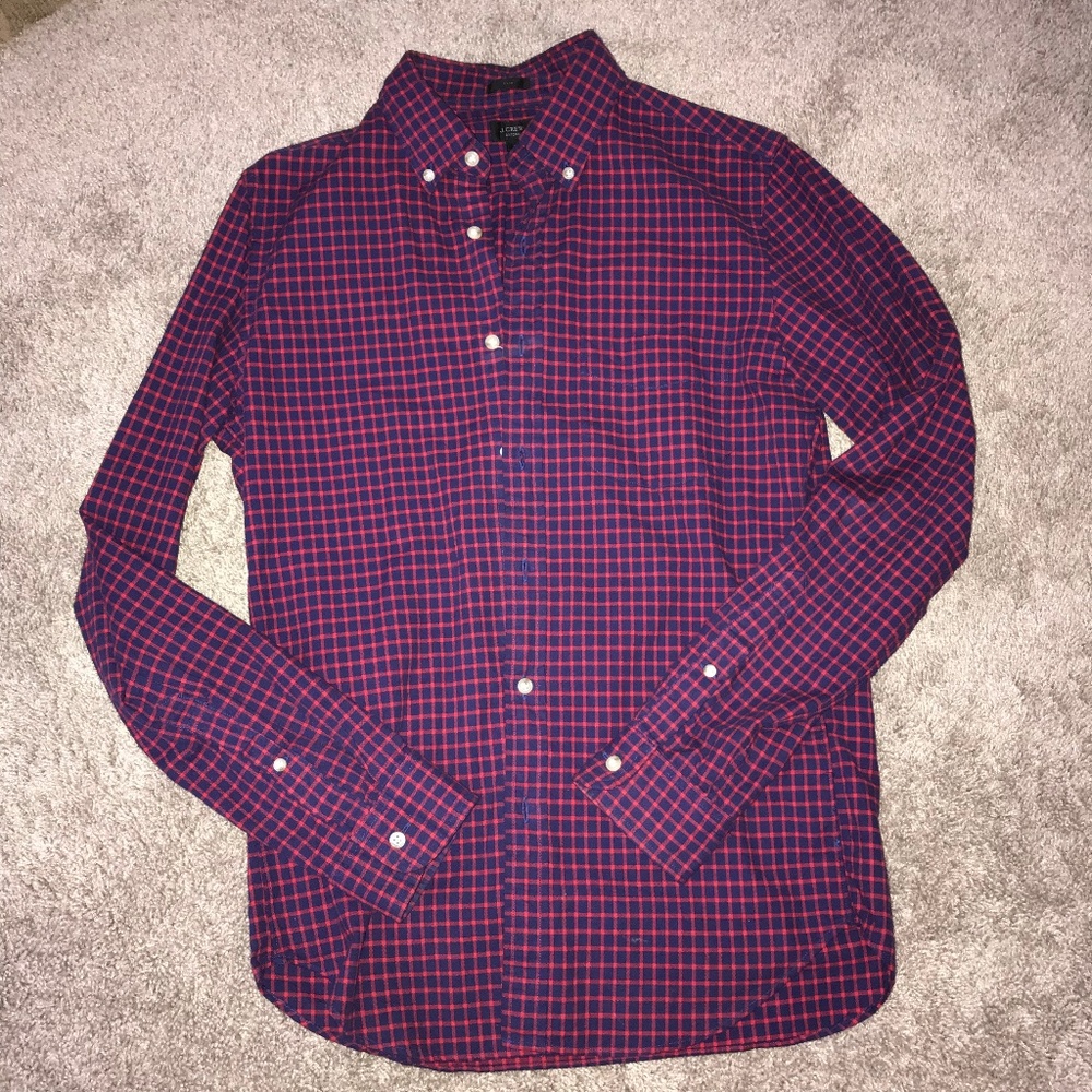 J Crew Button Up Shirt. Great condition!